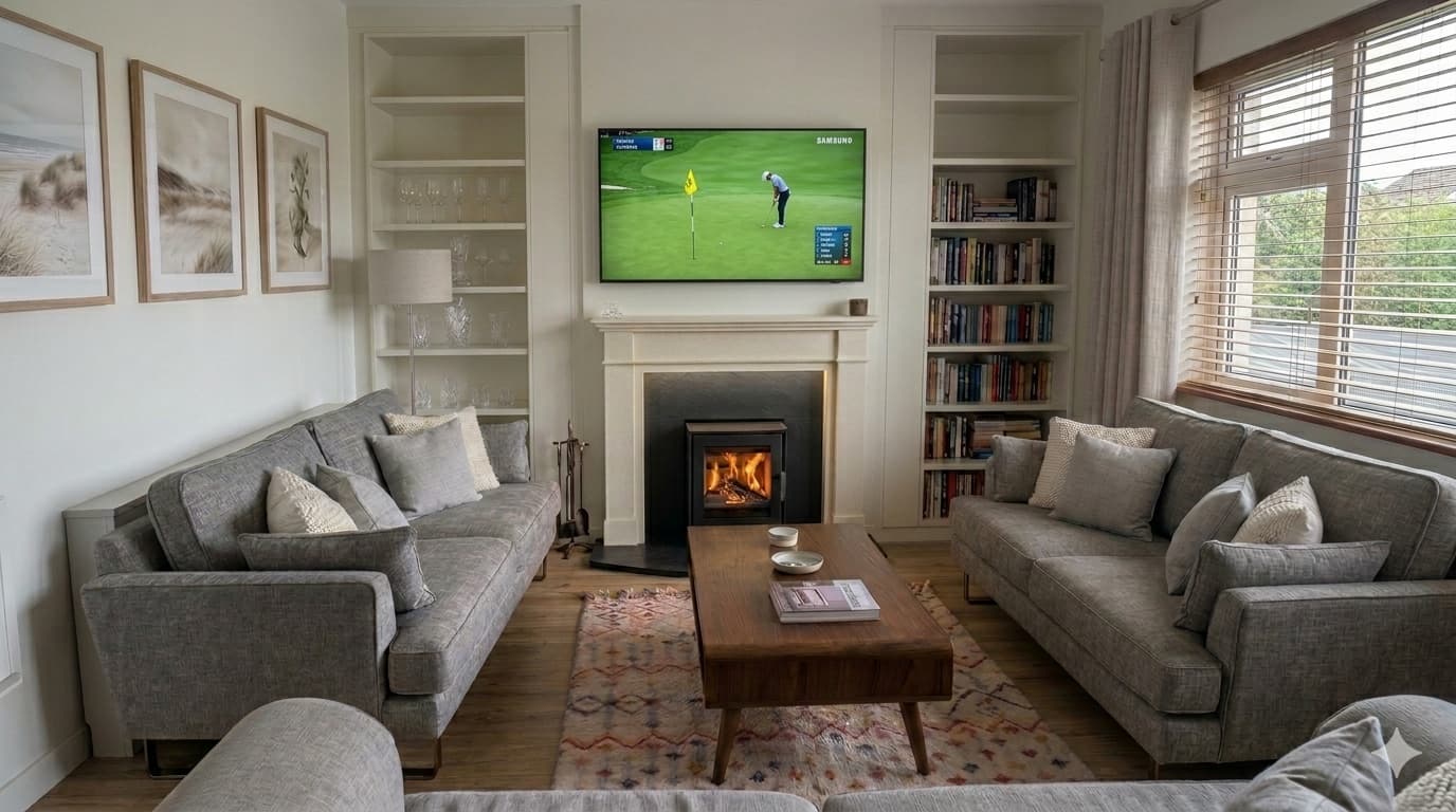 The sitting room at The Nenagh Retreat